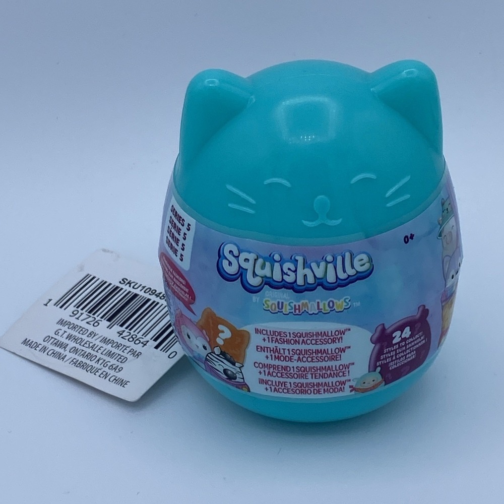 Squishville Original Squishmallows Mystery Mini Series 5 (1) Random Blind